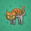 Scared Cat #14993