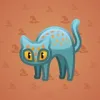 Scared Cat #1510