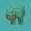 Scared Cat #15505