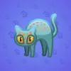 Scared Cat #15864
