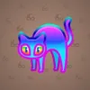 Scared Cat #15890