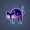 Scared Cat #16012