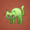 Scared Cat #16043