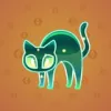 Scared Cat #16064