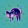 Scared Cat #16100