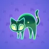 Scared Cat #16474