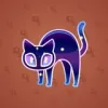 Scared Cat #16514