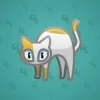 Scared Cat #16515
