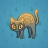Scared Cat #16589