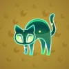 Scared Cat #16703