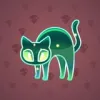 Scared Cat #16803