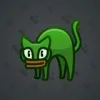 Scared Cat #16876