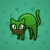 Scared Cat #16998