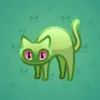 Scared Cat #17036