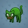 Scared Cat #17040