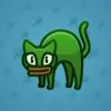 Scared Cat #17214