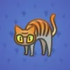 Scared Cat #17339