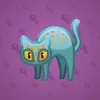 Scared Cat #17360