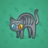 Scared Cat #17363