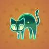 Scared Cat #17393