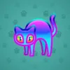 Scared Cat #17415