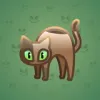 Scared Cat #17805
