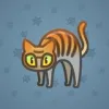 Scared Cat #17908