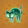 Scared Cat #17936