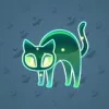 Scared Cat #18015