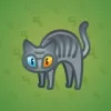 Scared Cat #18043