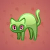 Scared Cat #18052