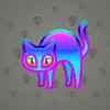 Scared Cat #18056