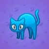 Scared Cat #18098