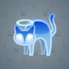 Scared Cat #18115