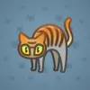 Scared Cat #18125