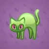 Scared Cat #18131