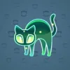 Scared Cat #18132