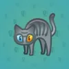 Scared Cat #1816