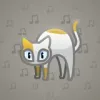 Scared Cat #18160