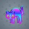 Scared Cat #18165