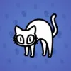 Scared Cat #18203