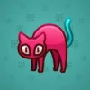 Scared Cat #18204
