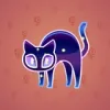 Scared Cat #18222