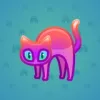 Scared Cat #18314