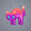 Scared Cat #18381