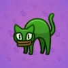 Scared Cat #18442