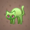 Scared Cat #1850