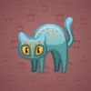 Scared Cat #1852