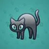 Scared Cat #18619