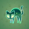 Scared Cat #18684